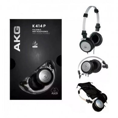 K414P AKG headphone profissional compacto P2 estéreo