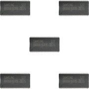 5x Ci de memória DRAM SDRAM 256Mbit 16Mx16 Samsung 3.3V 54-Pin 256Mb E-die SDRAM