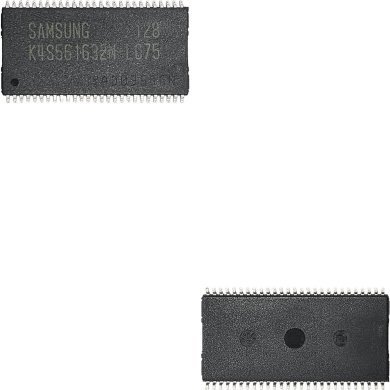 K4S561632N-LC75 5x Ci de memoria SDRAM 256Mb 133Mhz SAMSUNG