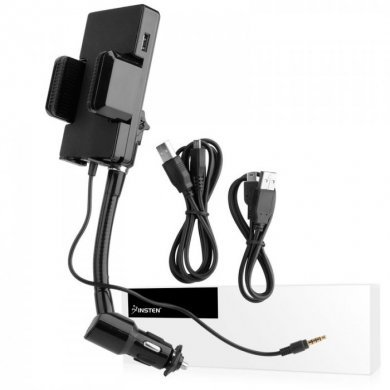 K818 All in One Transmissor de FM e Suporte