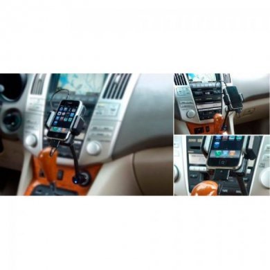 K818 All in One Transmissor de FM e Suporte