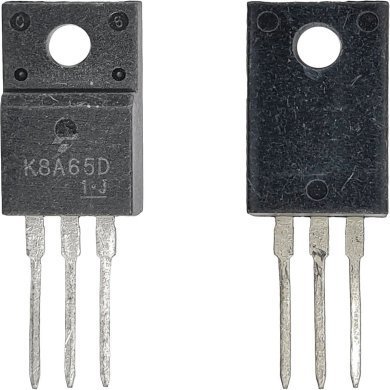 K8A65D 10x Transistor Power MOSFET N-Channel 650V 8A TO220F