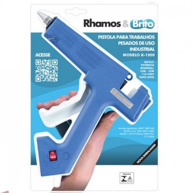 Rhamos e Brito PISTOLA PROFISSIONAL DE COLA QUENTE