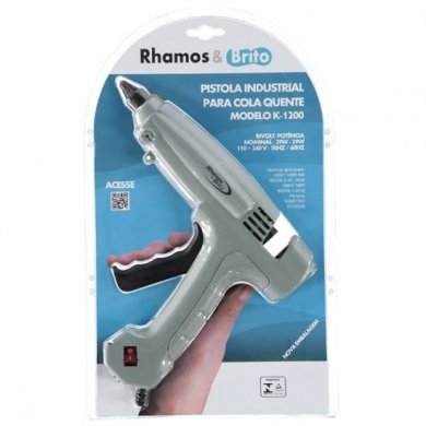 K-1200 Rhamos e Brito PISTOLA INDUSTRIAL DE COLA QUENTE