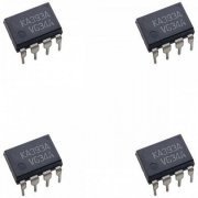 Ci comparador de tensão duplo DIP8 (Kit com 4X) original Fairchild Semiconductor