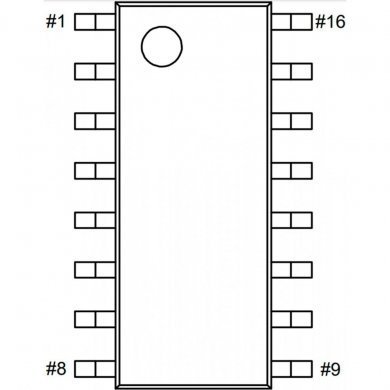 CI KA7500B PWM SOP16 SMD (Kit 2x unidades)