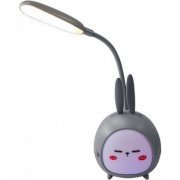 Kapbom luminária mesa LED coelhinho preto  recarreg� ...