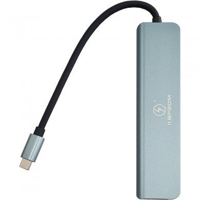 KA-1538 Kapbom Docking station USB-C 7 em 1 HDMI 4K