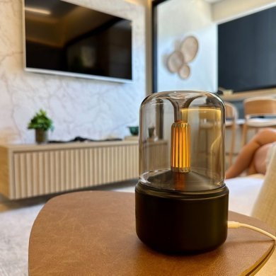 KA-1620 Difusor aromatizador luz de vela USB 120ml - Branco