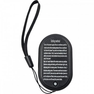 Kapbom mini controle universal ar condicionado preto