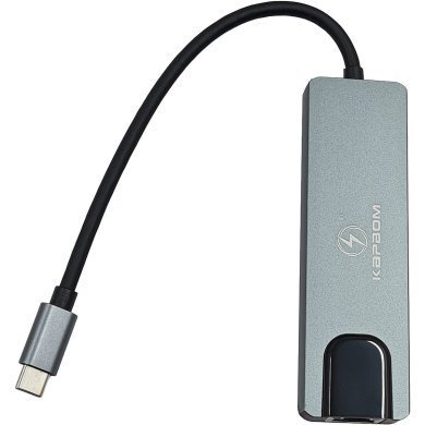 KA-6050 Kapbom Hub USB-C 5x1 2x USB 3.0 HDMI RJ45 Gigabit USB-C