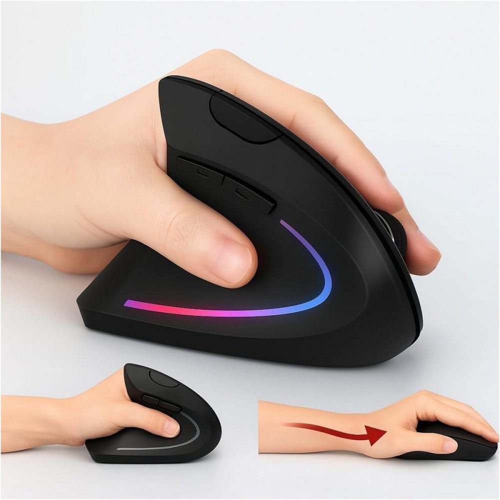 Mouse sem fio recarregável kapbom   - Imagem 2