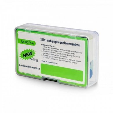 KA-6329 Kapbom kit Chaves de precisão com 32 ponteiras