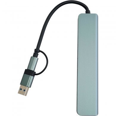 KA-6700 Kapbom Hub USB-C 8x2 para 3x USB 2.0/USB 3.0/USB-C/TF/SD/P2