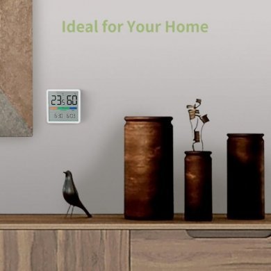 KA-7911 Mini relógio digital com temperatura e umidade