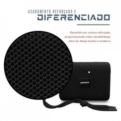 KA-8527 Kapbom Caixa de Som Portátil Bluetooth 5W RMS