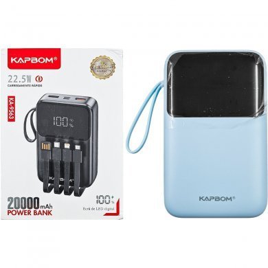 KA-9563 Kapbom power bank 20.000mAh 22.5W Quick Charge