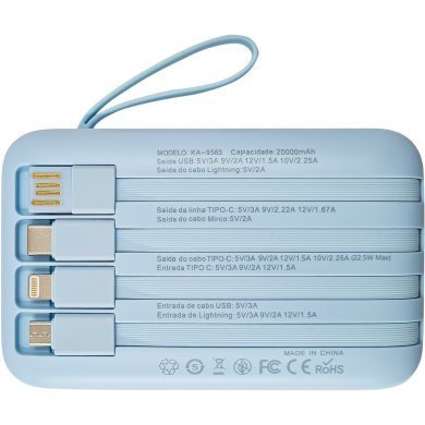 KA-9563 Kapbom power bank 20.000mAh 22.5W Quick Charge