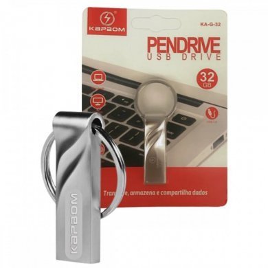 Kapbom pendrive chaveiro 32GB USB 2.0