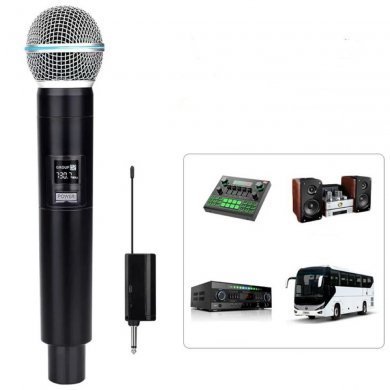 KA-M91 Kapbom microfone profissional universal sem fio recarregável