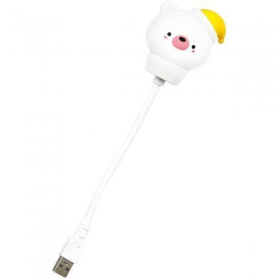 KA-T1410 Kapbom luminária infantil coelhinho USB RGB com controle
