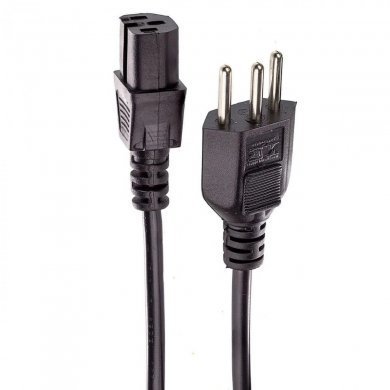 KAP-361 Kapbom cabo de força para PC Desktop C15 10A 1.8M