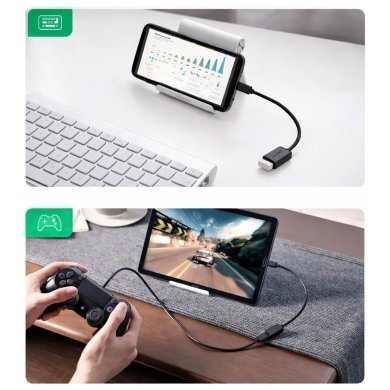 KAP-OTG-V8 Kapboom adaptador OTG Micro USB para USB femea preto