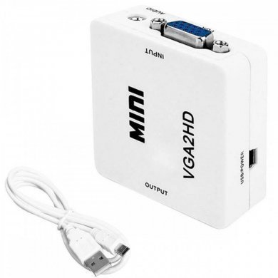 KAP-V095 Adaptador Conversor VGA para HDMI femea