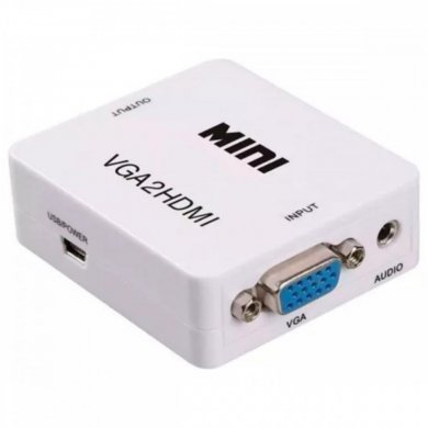 KAP-V095 Adaptador Conversor VGA para HDMI femea