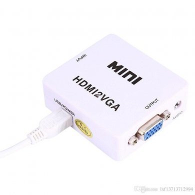 Adaptador Conversor HDMI para VGA femea