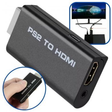 Kapbom adaptador de video Playstation 2 para HDMI