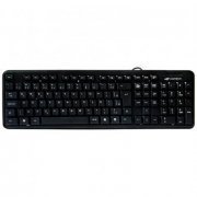 C3 Tech Teclado USB Preto com Fio ABNT2 