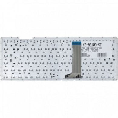 KB-AS103-ST bestbattery teclado para notebook asus X451 X451C