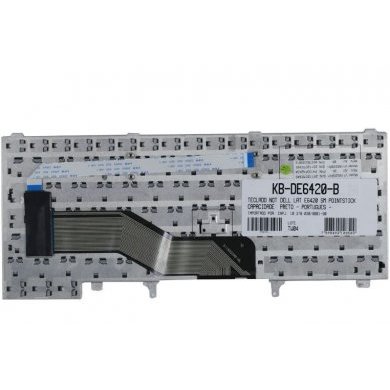 KB-DE6420-B Teclado para Notebook ABNT2 Sem Pointstick
