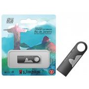 Pen Drive Kingston 8GB DTSE9 USB 2.0 Capacidade de Armazenamento: 8GB edição especial Cidades - Rio de Janeiro