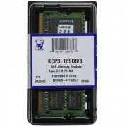 Kingston Memoria 8GB DDR3L 1600Mhz 1.35V SODIMM 204 Pinos Non-ECC CL11 2R X8 Unbuffered para Notebook