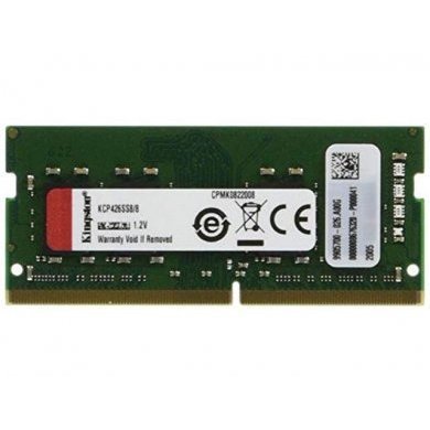 KCP426SS8/8 Kingston memória 8GB DDR4 2666Mhz SODIMM