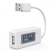 Testador de Corrente USB com Display Teste de Corrente e tensão 3.5V a 7V / 0 a 3A