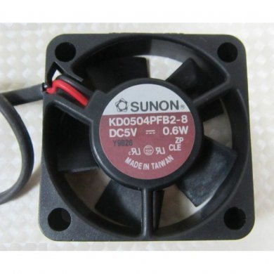 KD0504PFB2-8 Sunon Cooler 40x40x10mm 5V 0.6W  2 Pinos