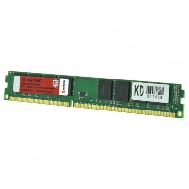 KD16N11/4G Keepdata memória 4GB DDR3 1600MHz Non-ECC UDIMM