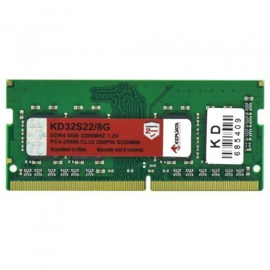 KD32S22/8G Keepdata Memória 8GB DDR4 3200MHz SODIMM CL22