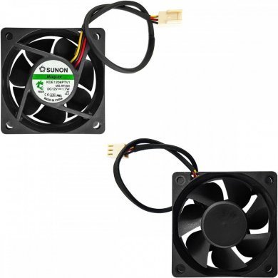 KDE1206PTV1 Fan cooler SUNON 60x60x25mm 12V 1.7W 3 fios