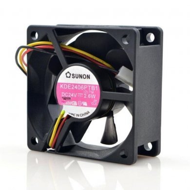 KDE2406PTB1 Sunon ventilador dc 24v 2.6w 60x60x25mm