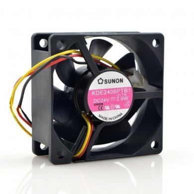 KDE2406PTB1 Sunon ventilador dc 24v 2.6w 60x60x25mm