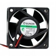 SUNON Fan 24V 1.7W 60x60x25mm 2 Fios 