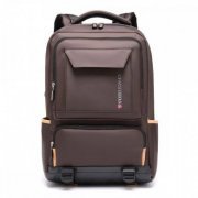 Kross Elegance mochila comfort marrom profissional com alças ajustáveis acolchoadas