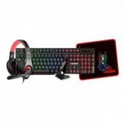 Kross kit gamer teclado mouse headset pad e bungee US