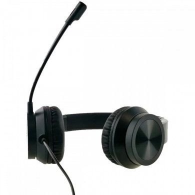 Kross headset call center on ear USB preto