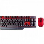 Kross kit mouse teclado KM553V1 sem fio vermelho ABNT ...