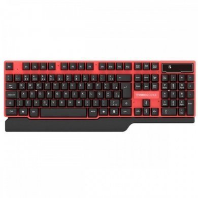 Kross kit mouse teclado KM553V1 sem fio vermelho